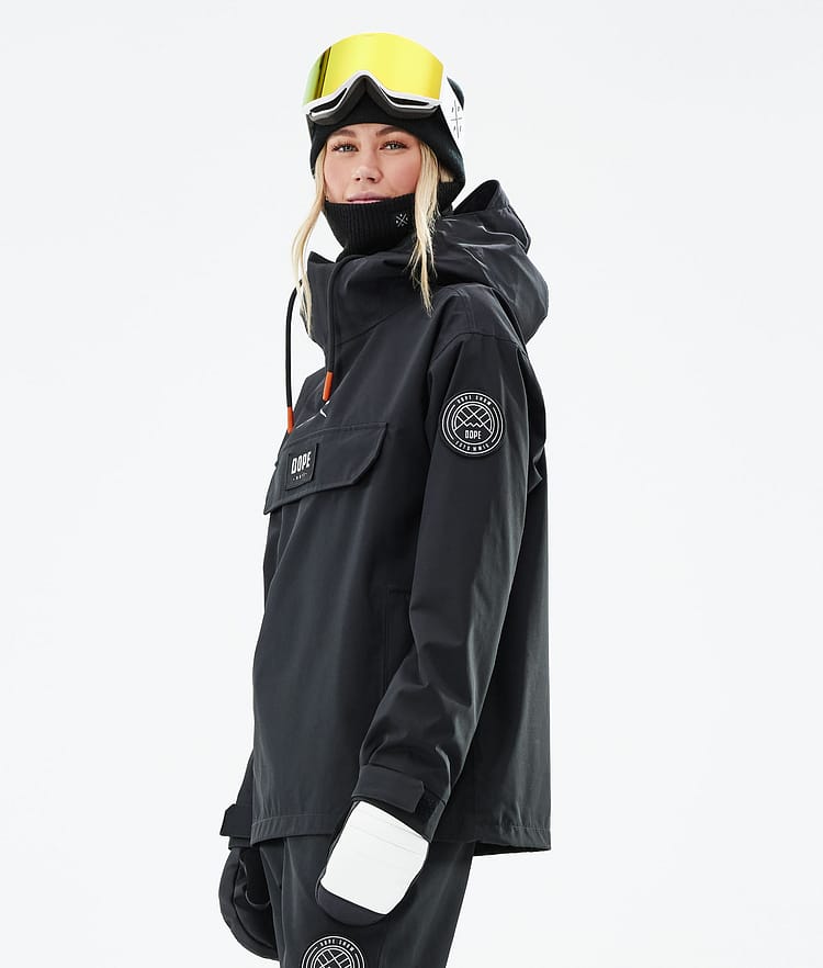 Dope Blizzard W 21 Lyžařská Bunda Dámské Black, Obrázek 7 z 10