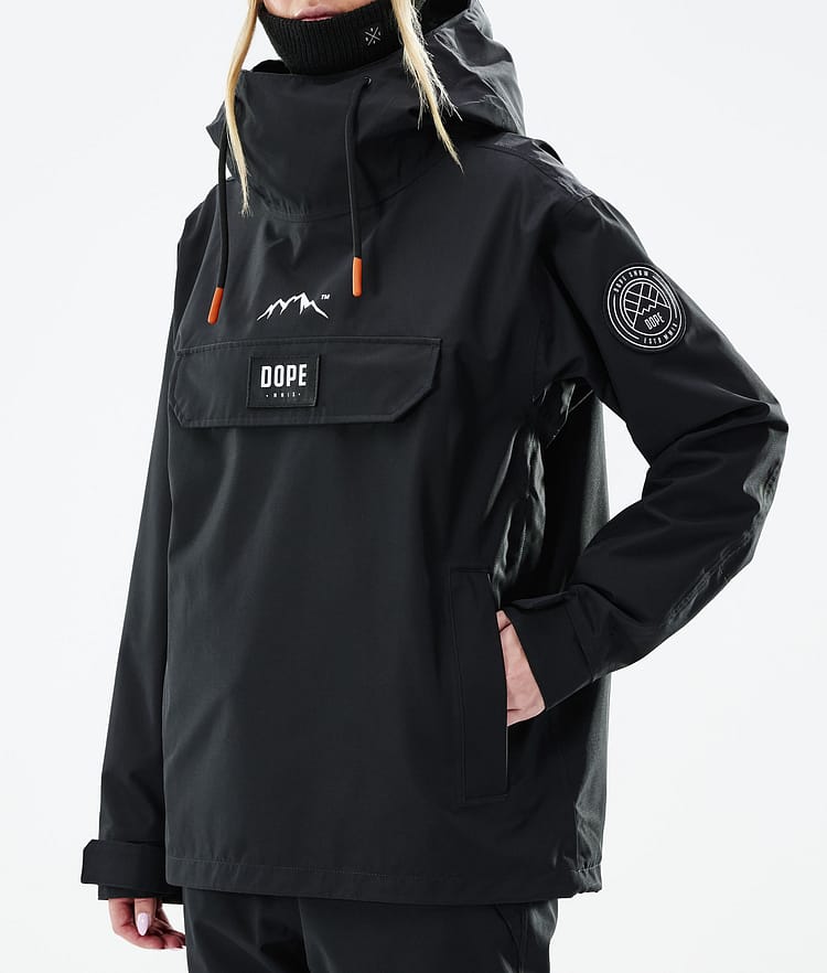 Dope Blizzard W 21 Lyžařská Bunda Dámské Black, Obrázek 9 z 10
