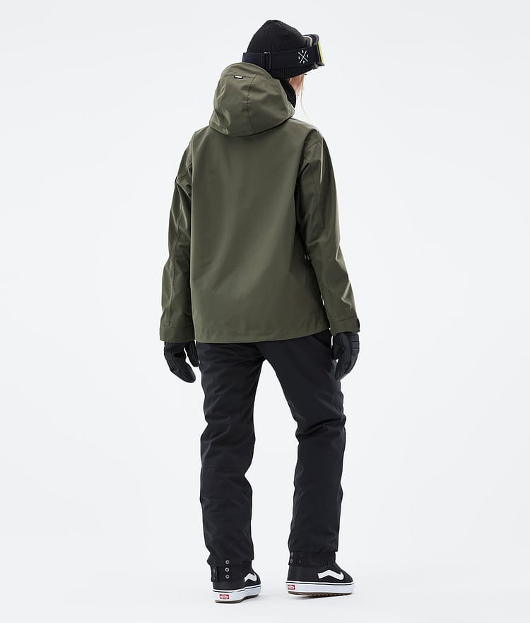 Dope Blizzard W 21 Bunda na Snowboard Dámské Olive Green, Obrázek 5 z 9
