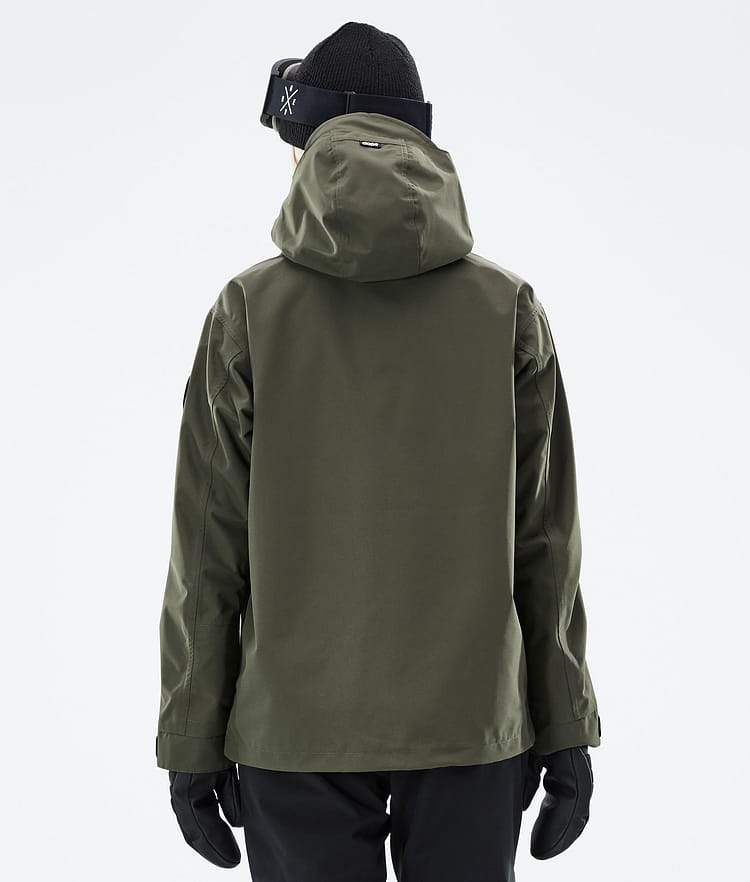 Dope Blizzard W 21 Bunda na Snowboard Dámské Olive Green, Obrázek 7 z 9