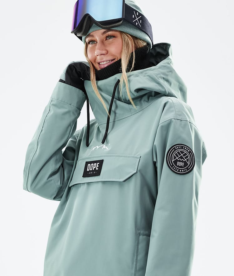 Dope Blizzard W 21 Bunda na Snowboard Dámské Faded Green, Obrázek 2 z 10
