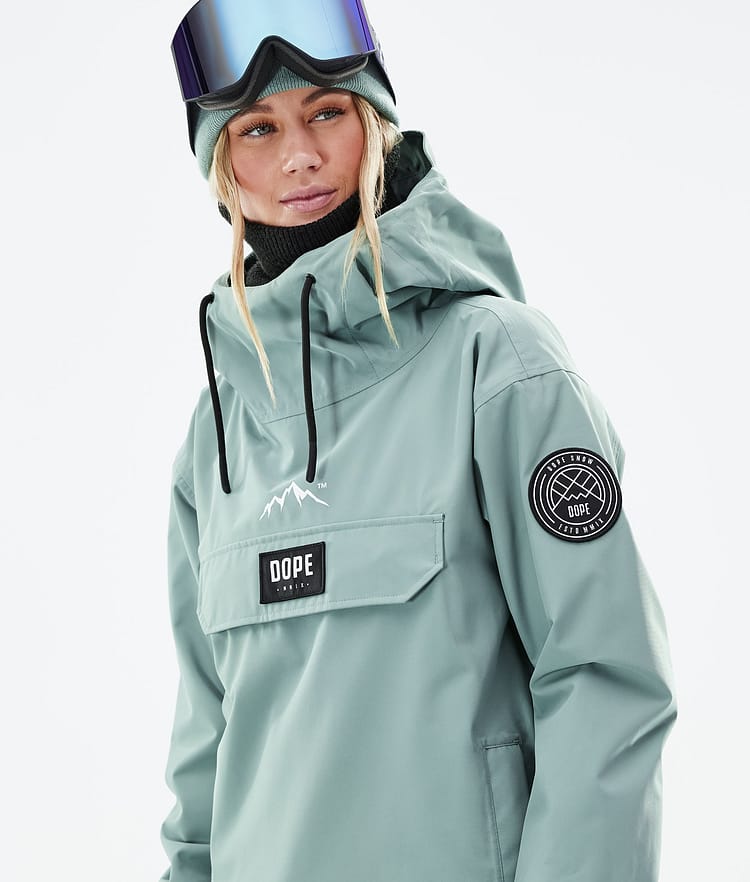 Dope Blizzard W 21 Bunda na Snowboard Dámské Faded Green, Obrázek 3 z 10