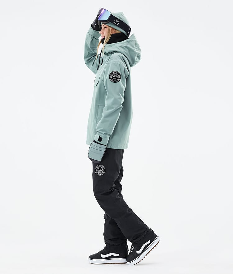 Dope Blizzard W 21 Bunda na Snowboard Dámské Faded Green, Obrázek 5 z 10