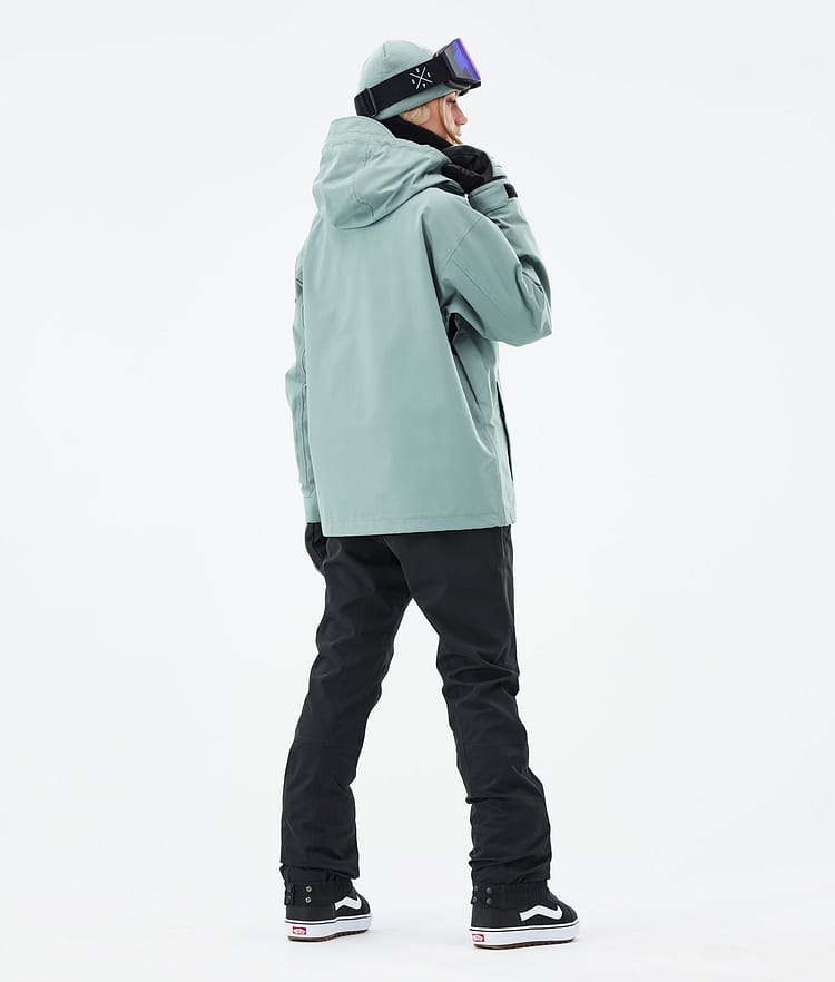 Dope Blizzard W 21 Bunda na Snowboard Dámské Faded Green, Obrázek 6 z 10