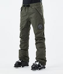 Dope Blizzard W 21 Lyžařské Kalhoty Dámské Olive Green
