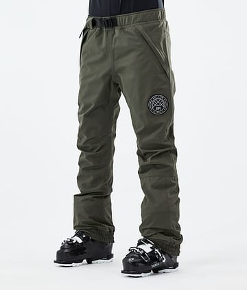 Dope Blizzard W 21 Lyžařské Kalhoty Dámské Olive Green