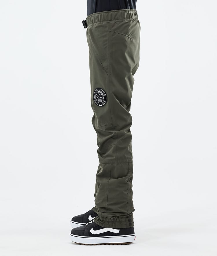 Dope Blizzard W 21 Kalhoty na Snowboard Dámské Olive Green, Obrázek 2 z 4