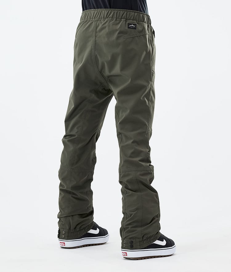 Dope Blizzard W 21 Kalhoty na Snowboard Dámské Olive Green, Obrázek 3 z 4