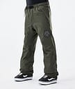 Dope Blizzard 21 Kalhoty na Snowboard Pánské Olive Green