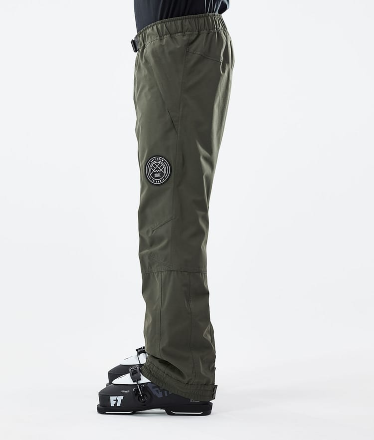Dope Blizzard 21 Lyžařské Kalhoty Pánské Olive Green, Obrázek 2 z 4