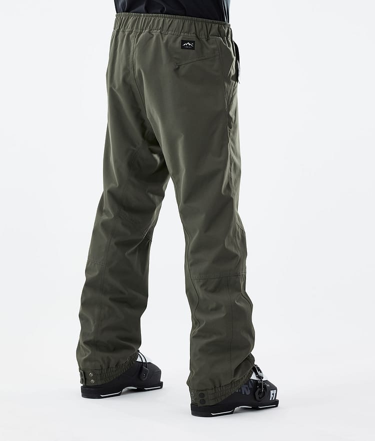 Dope Blizzard 21 Lyžařské Kalhoty Pánské Olive Green, Obrázek 3 z 4