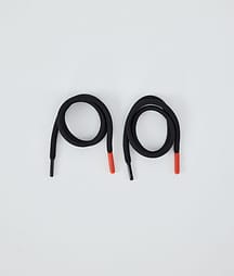 Dope Drawstring Hood/Waist Pièces de rechange Black/Orange Tip