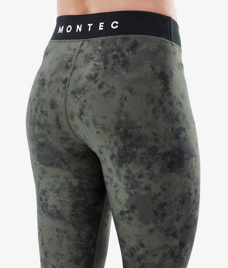 Montec Zulu W Pantalón Térmico Mujer Olive Green Tiedye, Imagen 6 de 7