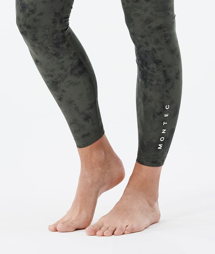 Montec Zulu W Pantalón Térmico Mujer Olive Green Tiedye, Imagen 7 de 7