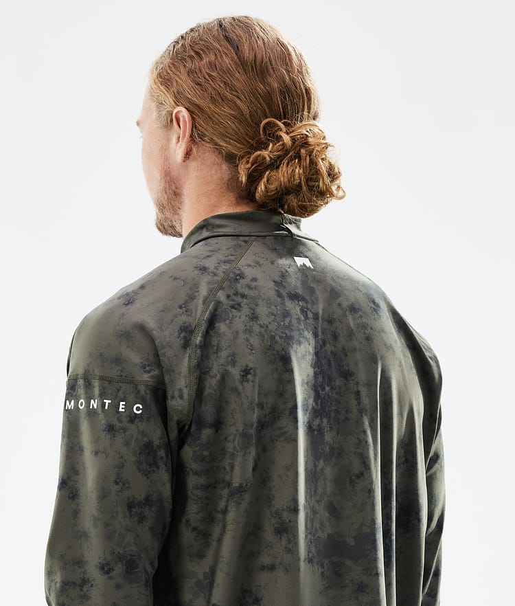 Montec Zulu Camiseta Térmica Hombre Olive Green Tiedye, Imagen 6 de 6