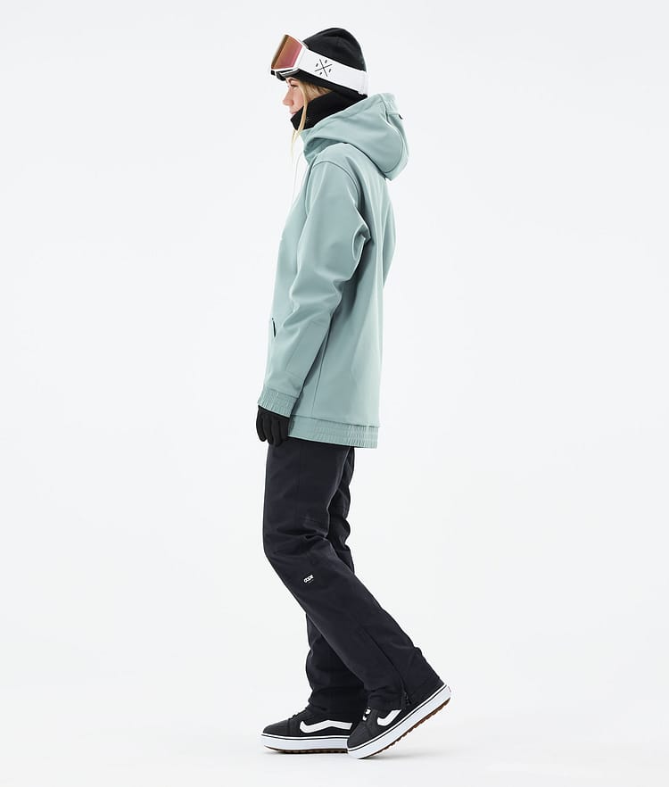 Dope Yeti W 21 Bunda na Snowboard Dámské 2X-Up Faded Green Renewed, Obrázek 4 z 8