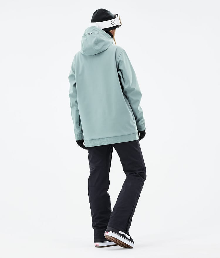 Dope Yeti W 21 Bunda na Snowboard Dámské 2X-Up Faded Green Renewed, Obrázek 5 z 8
