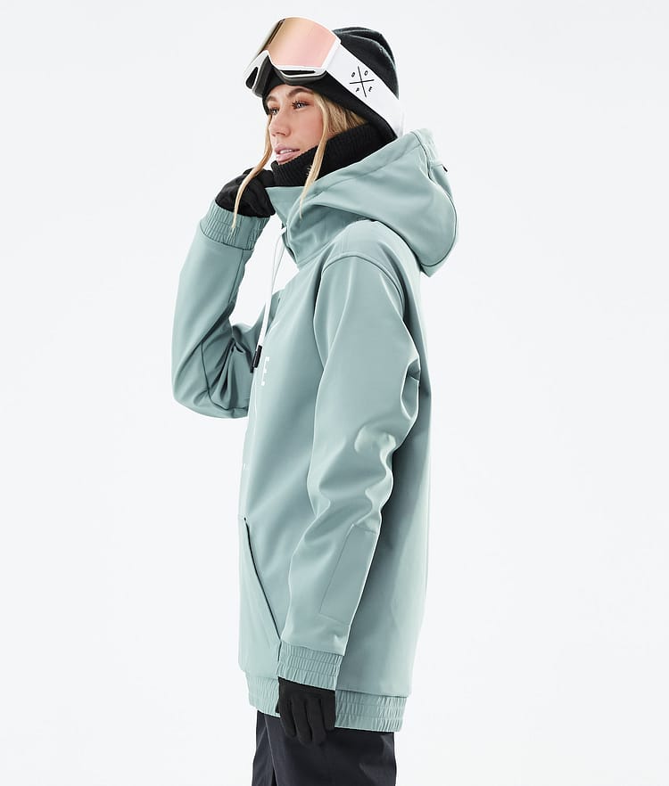 Dope Yeti W 21 Bunda na Snowboard Dámské 2X-Up Faded Green Renewed, Obrázek 6 z 8