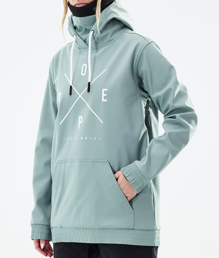 Dope Yeti W 21 Bunda na Snowboard Dámské 2X-Up Faded Green Renewed, Obrázek 8 z 8