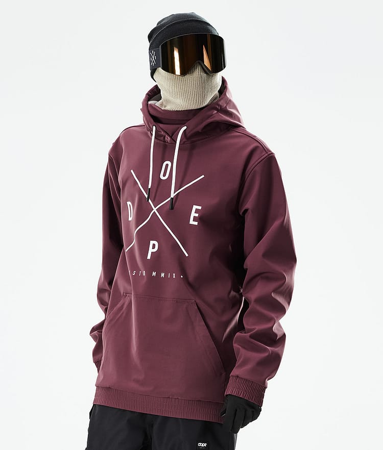 Dope Yeti 21 Lyžařská Bunda Pánské 2X-Up Burgundy, Obrázek 1 z 9