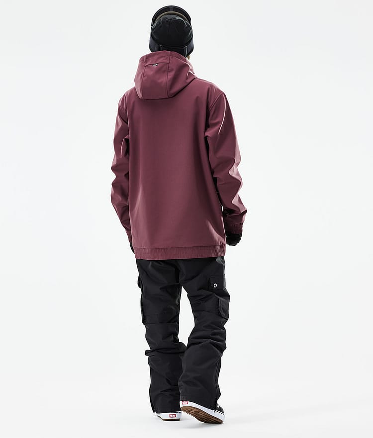 Dope Yeti 21 Kurtka Snowboardowa Mężczyźni 2X-Up Burgundy, Zdjęcie 6 z 9