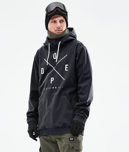 Dope Yeti 21 Bunda na Snowboard Pánské 2X-Up Black