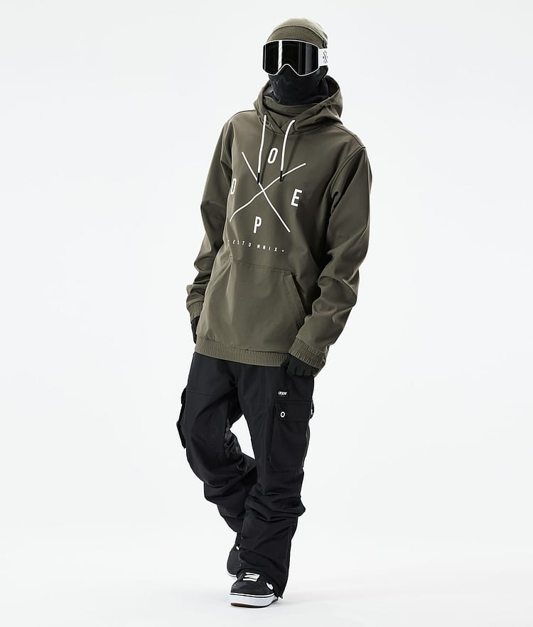 Dope Yeti 21 Bunda na Snowboard Pánské 2X-Up Olive Green, Obrázek 4 z 9