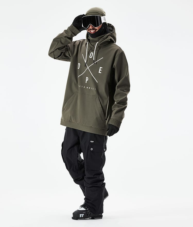 Dope Yeti 21 Lyžařská Bunda Pánské 2X-Up Olive Green, Obrázek 4 z 9