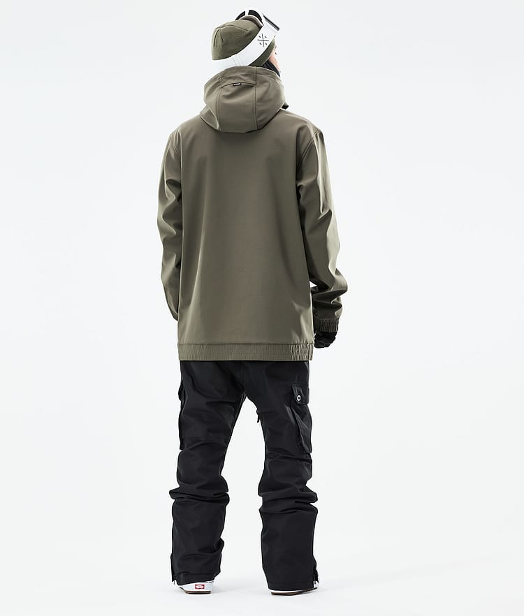 Dope Yeti 21 Bunda na Snowboard Pánské 2X-Up Olive Green, Obrázek 6 z 9