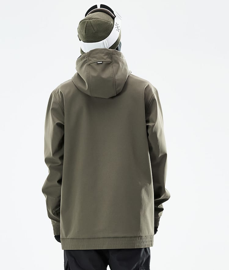 Dope Yeti 21 Bunda na Snowboard Pánské 2X-Up Olive Green, Obrázek 8 z 9
