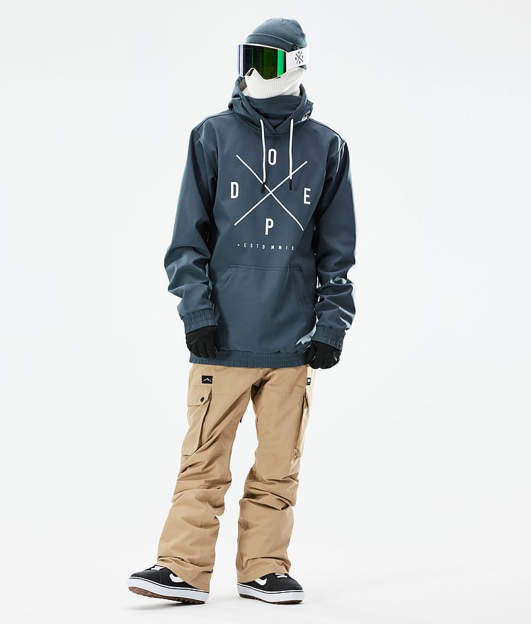 Dope Yeti 2021 Veste Snowboard Homme 2X-Up Metal Blue, Image 4 sur 9