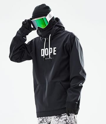 Dope Yeti 21 Bunda na Snowboard Pánské Capital Black
