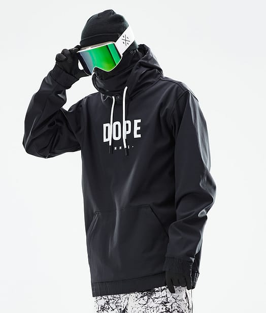 Dope Yeti 21 Bunda na Snowboard Pánské Capital Black