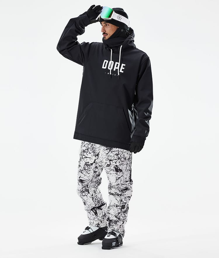 Dope Yeti 21 Lyžařská Bunda Pánské Capital Black, Obrázek 4 z 9