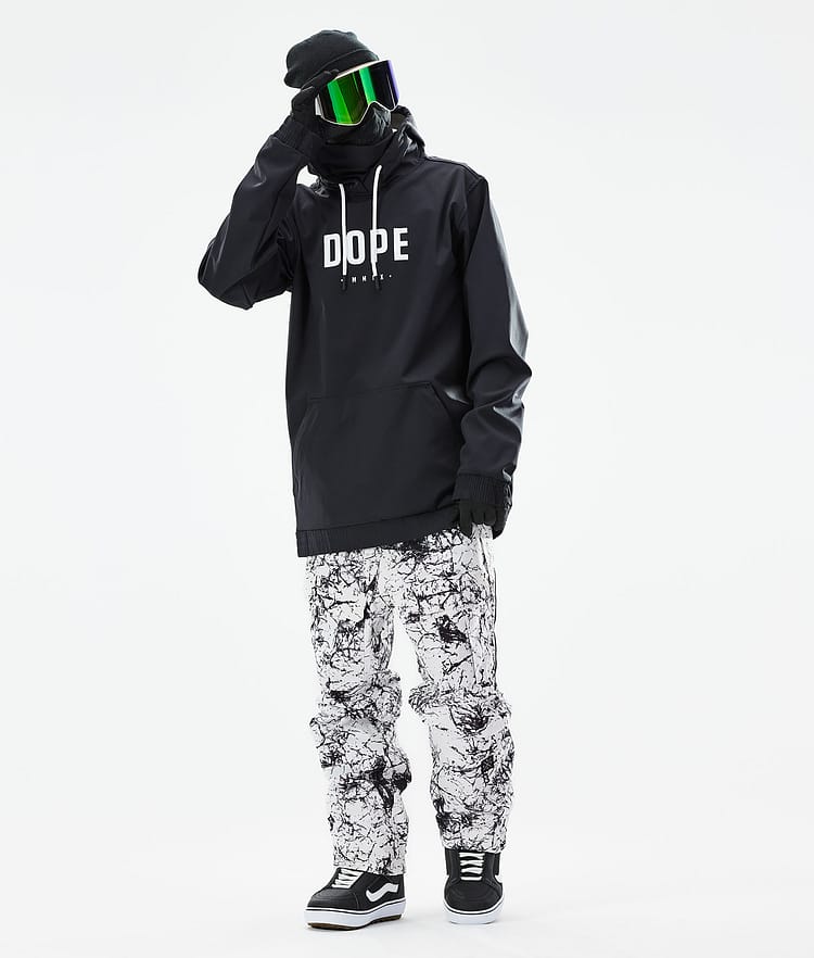 Dope Yeti 21 Bunda na Snowboard Pánské Capital Black, Obrázek 4 z 9