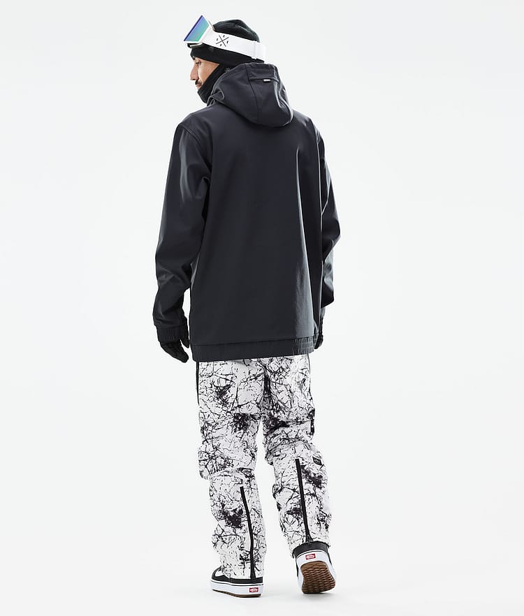 Dope Yeti 21 Bunda na Snowboard Pánské Capital Black, Obrázek 6 z 9