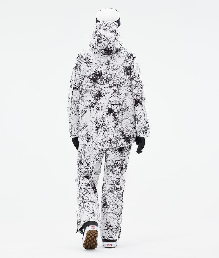 Dope Adept W 2021 Snowboardjakke Dame Rock, Billede 6 af 11