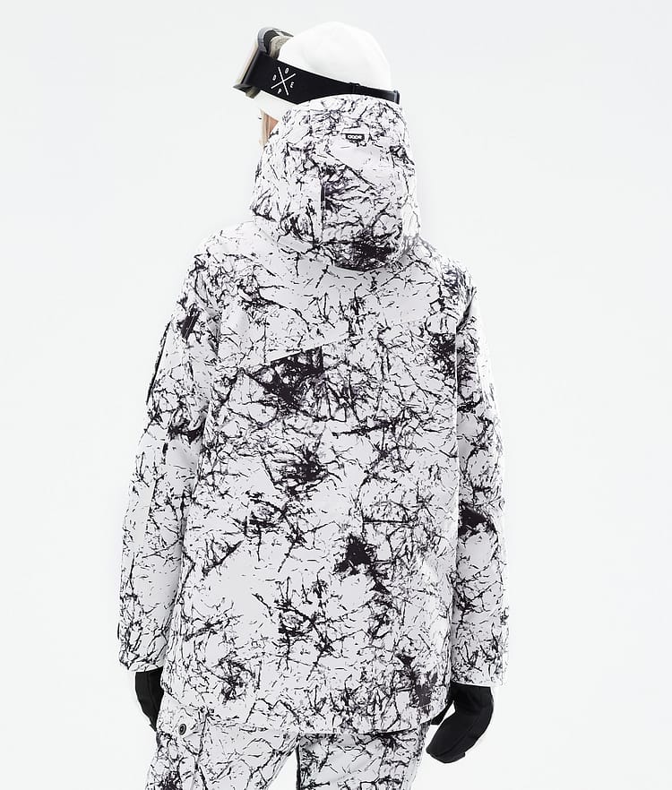 Dope Adept W 2021 Snowboardjakke Dame Rock, Billede 8 af 11