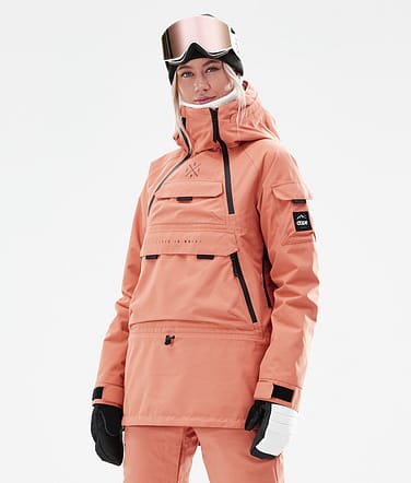Dope Akin W 2021 Lyžařská Bunda Dámské Peach