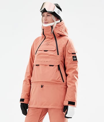 Dope Akin W 21 Bunda na Snowboard Dámské Peach Renewed