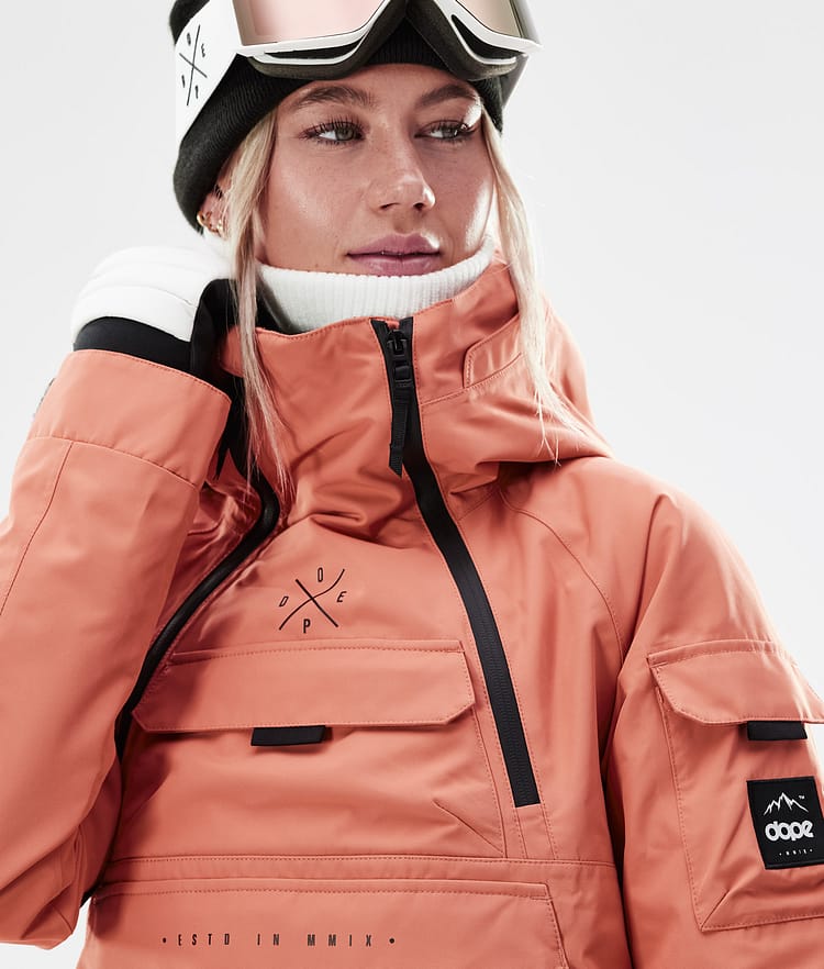Dope Akin W 21 Bunda na Snowboard Dámské Peach Renewed, Obrázek 2 z 11