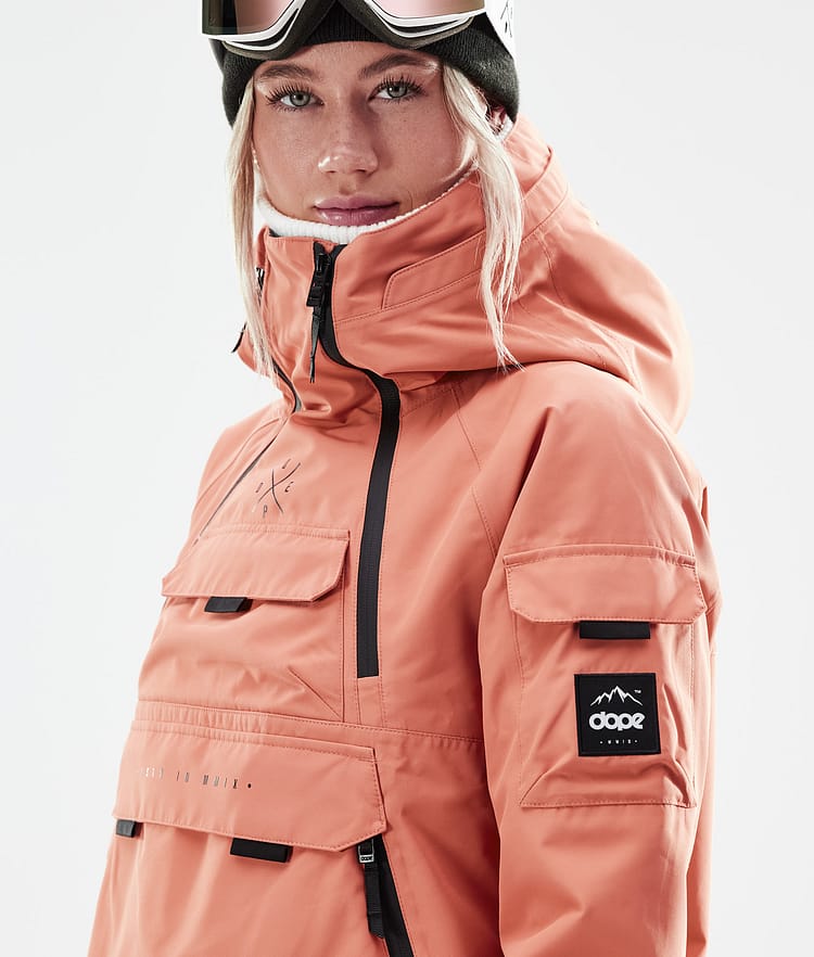 Dope Akin W 21 Lyžařská Bunda Dámské Peach, Obrázek 3 z 11