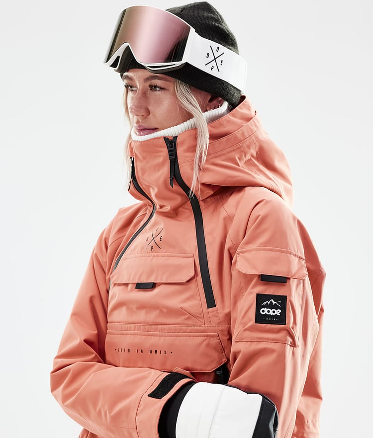 Dope Akin W 21 Bunda na Snowboard Dámské Peach Renewed, Obrázek 3 z 11