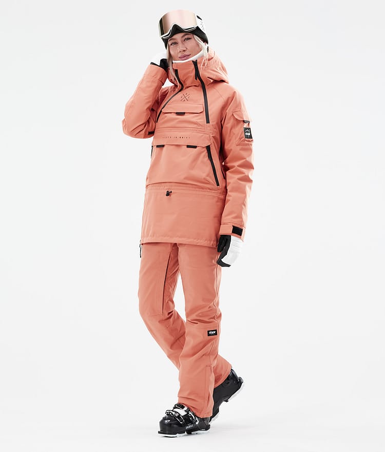 Dope Akin W 21 Lyžařská Bunda Dámské Peach, Obrázek 4 z 11