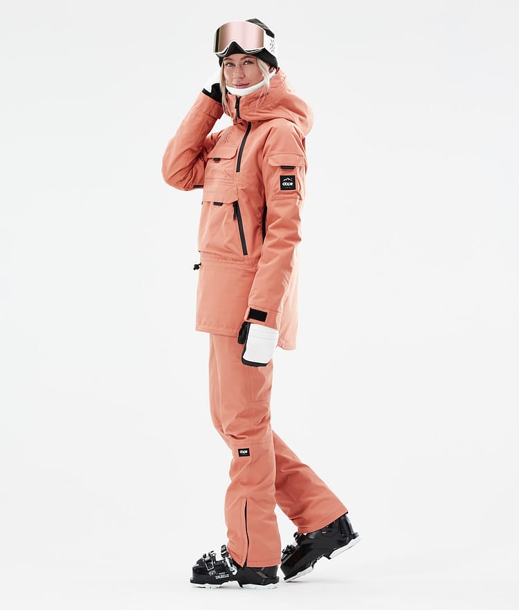 Dope Akin W 21 Lyžařská Bunda Dámské Peach, Obrázek 5 z 11