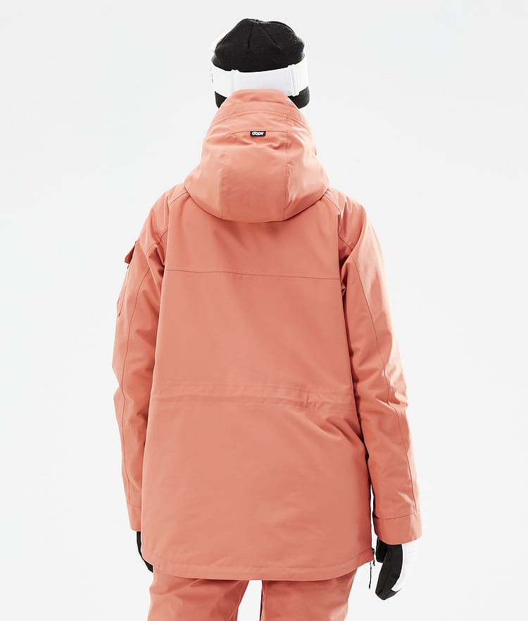 Dope Akin W 21 Lyžařská Bunda Dámské Peach, Obrázek 8 z 11