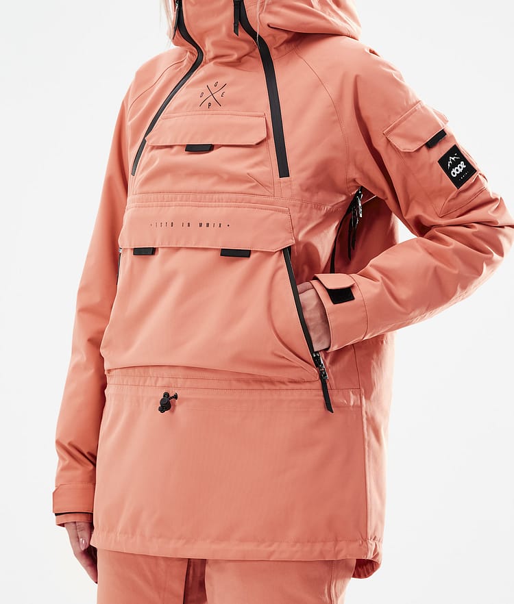Dope Akin W 21 Bunda na Snowboard Dámské Peach Renewed, Obrázek 9 z 11