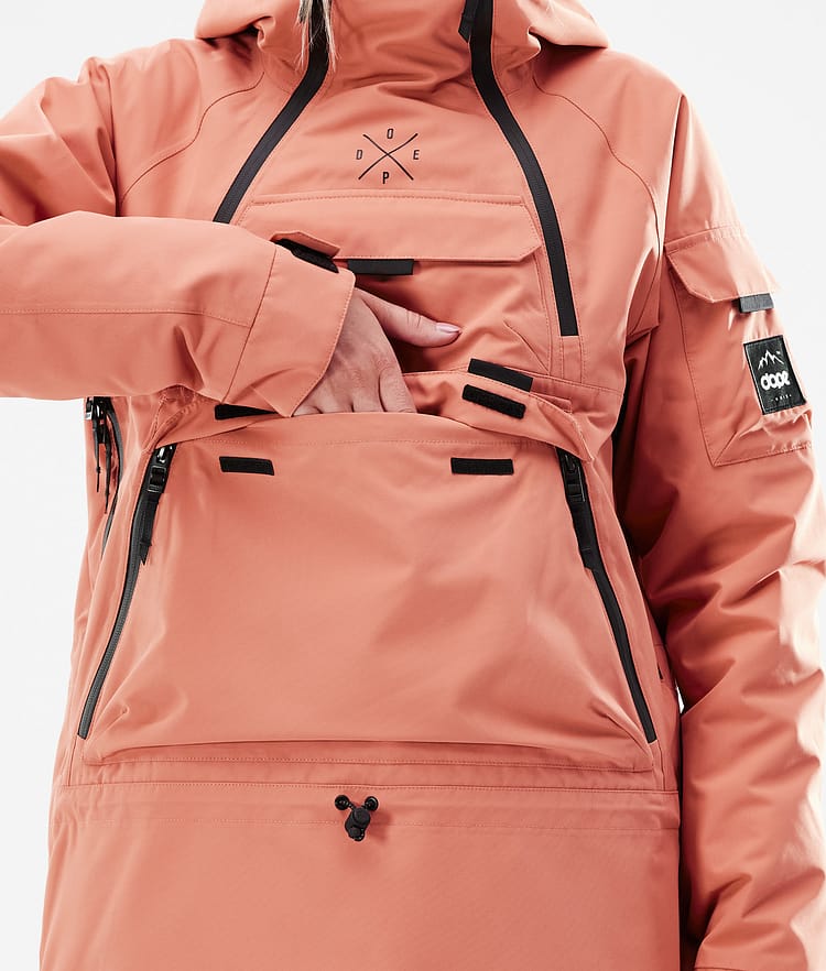 Dope Akin W 21 Bunda na Snowboard Dámské Peach Renewed, Obrázek 10 z 11