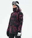 Dope Akin W 21 Kurtka Snowboardowa Kobiety Paint Burgundy