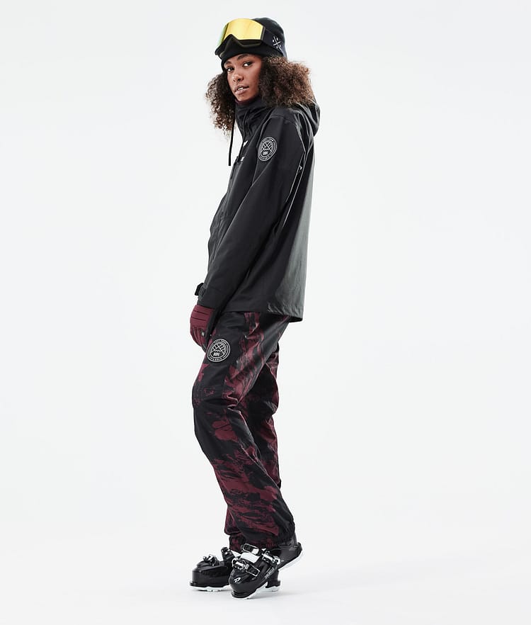 Dope Blizzard W Full Zip 2021 Lyžařská Bunda Dámské Black, Obrázek 5 z 11